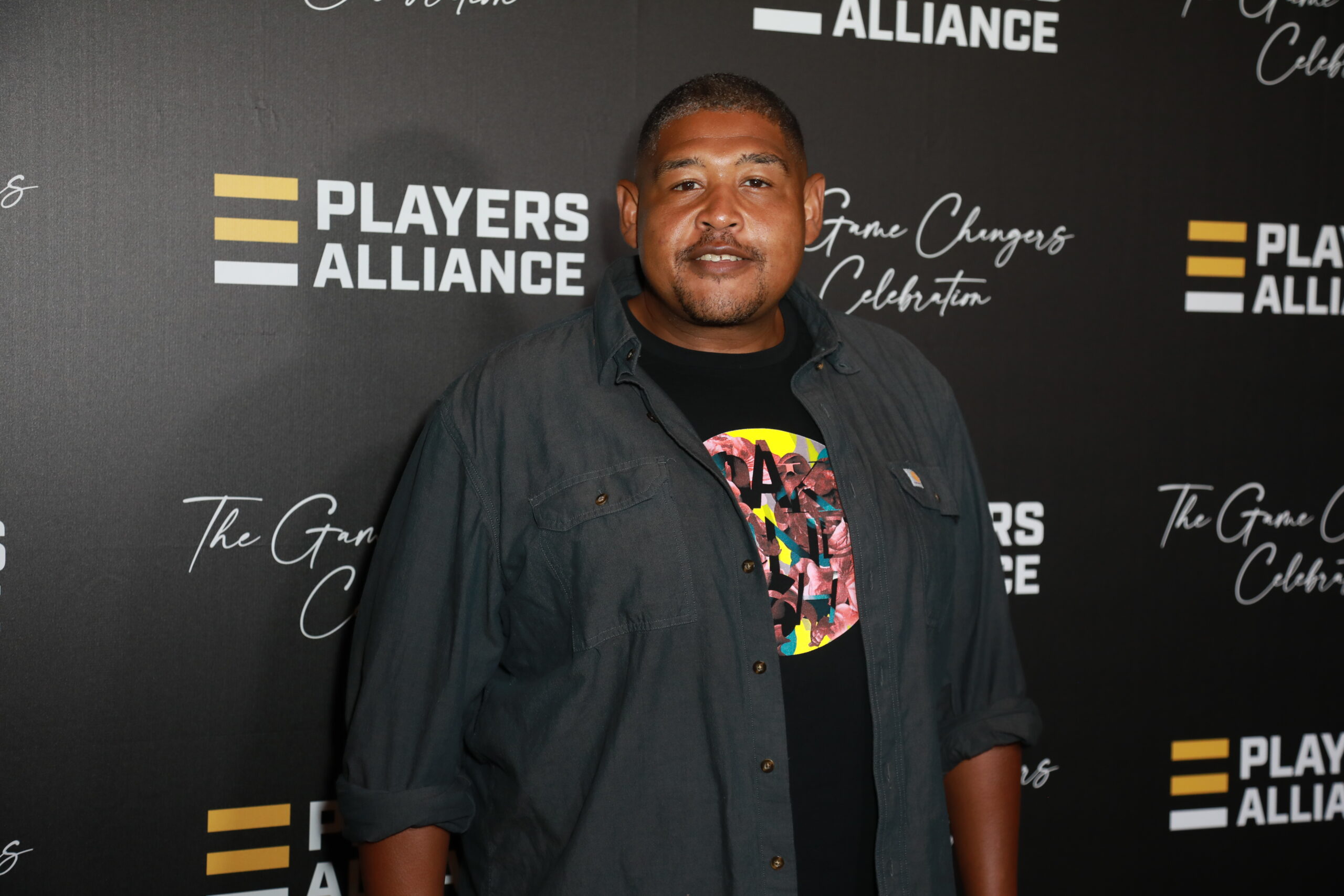 Omar Benson Miller attends the Players Alliance hosts The Game Changers Celebration during MLB's All-Star Week at the Grammy Museum in Los Angeles, CA on Sunday, July 17, 2022

(photo: Alex J.Berliner/ABImages)
