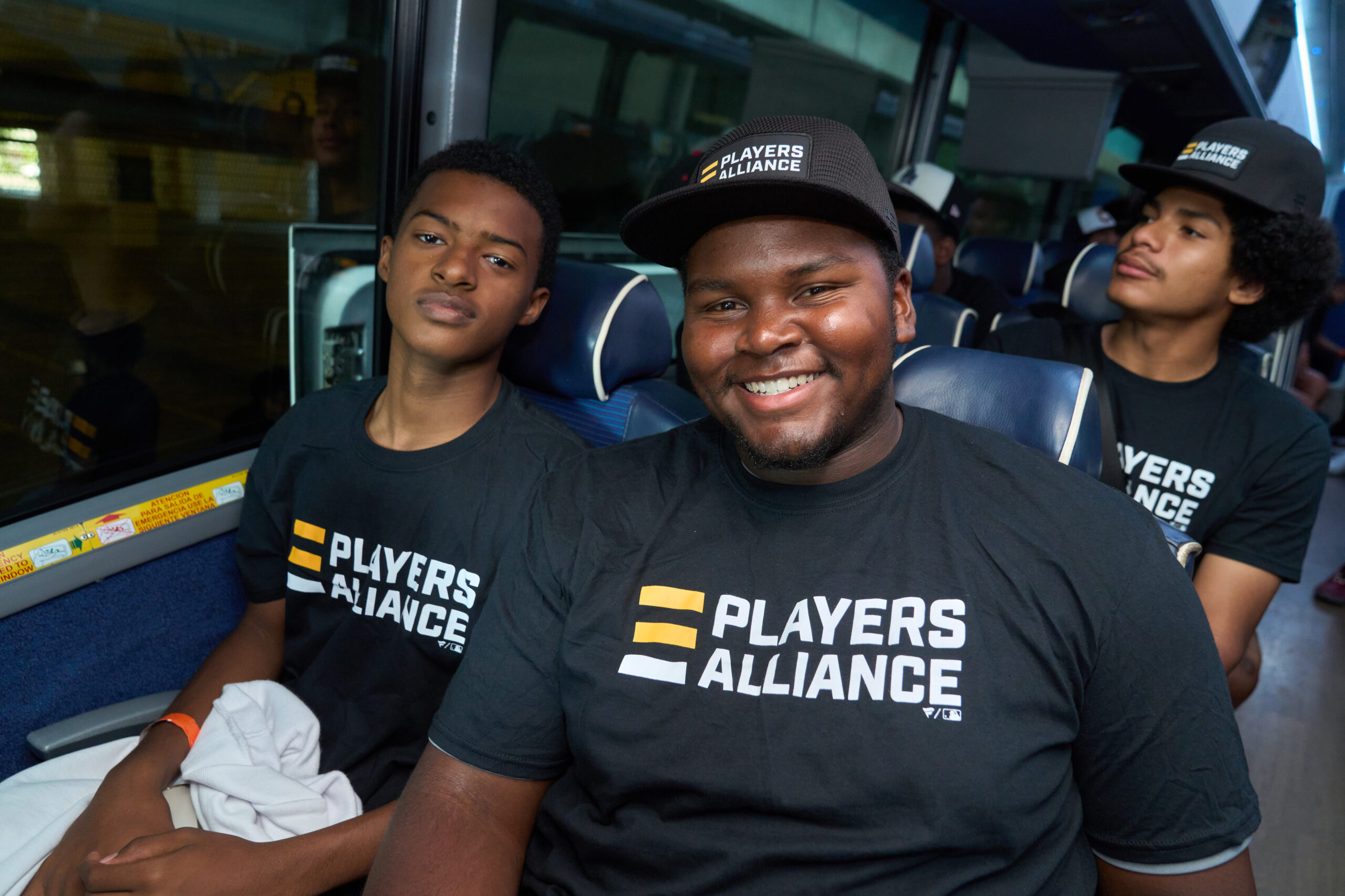 TPA Launches Equip The Future during All Star Week with MLB
Equip the Future is an official program of The Players Alliance. It connects professional players with players from middle school thru high school.

AMPLIFIED THE WAY FORWARD
Curtis Granderson, Edwin Jackson &
CC Sabathia in an intimate
fireside chat on their leadership
journey designing programs &
opportunities to address barriers
faced by communities of color. Moderated by Journalist Jemele Hill. @Play Ball Park