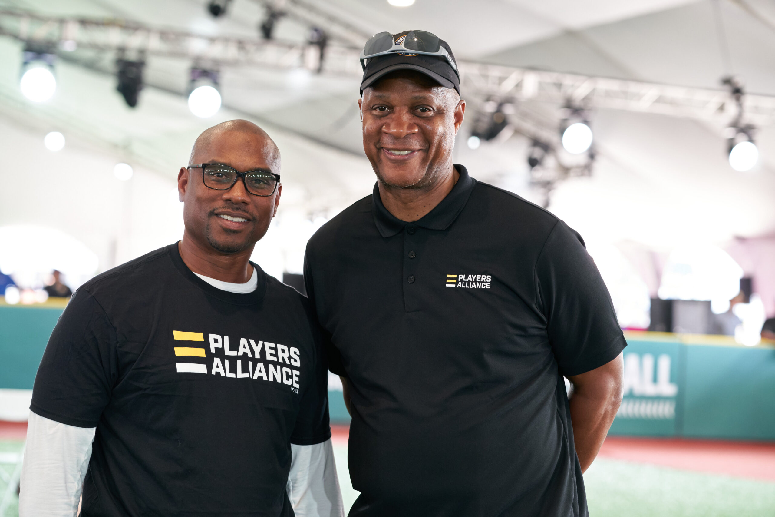TPA Launches Equip The Future during All Star Week with MLB
Equip the Future is an official program of The Players Alliance. It connects professional players with players from middle school thru high school.

AMPLIFIED THE WAY FORWARD
Curtis Granderson, Edwin Jackson &
CC Sabathia in an intimate
fireside chat on their leadership
journey designing programs &
opportunities to address barriers
faced by communities of color. Moderated by Journalist Jemele Hill. @Play Ball Park